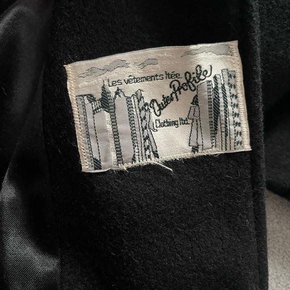 Vintage Outer Profile Clothing Ltd Black Victorian Style Coat - Picture 10 of 16